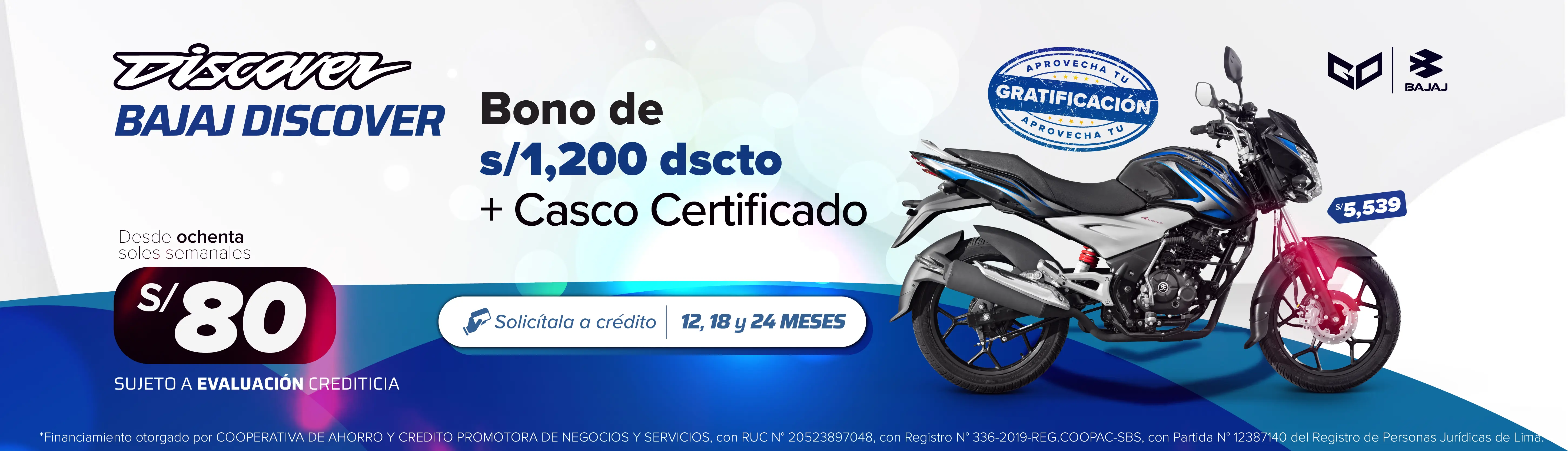 BANNER DISCOVER